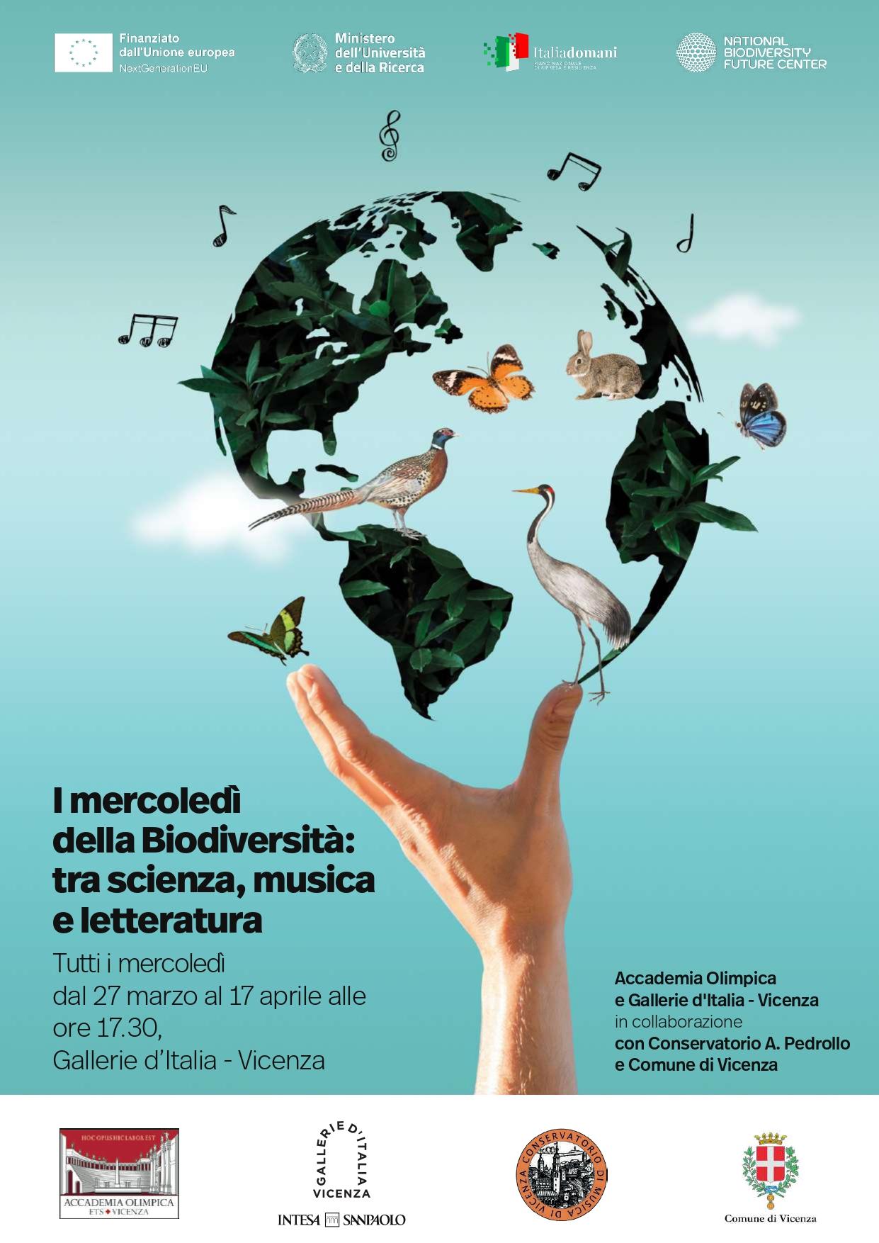 I mercoledì della Biodiversità: tra musica, scienza e letteratura 